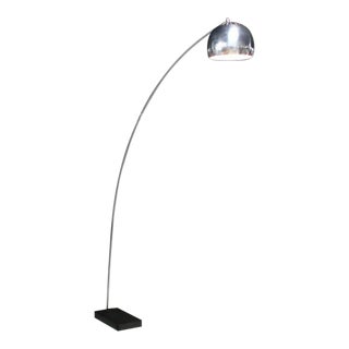 Mid-Century Modern Arco Chrome Floor Lamp For Sale