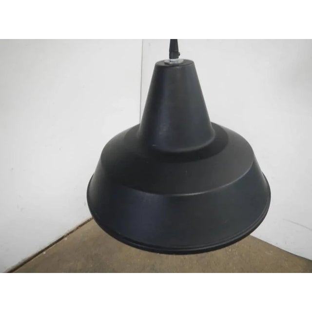 Black D35 Ceiling Lamp, 1950s For Sale - Image 8 of 9