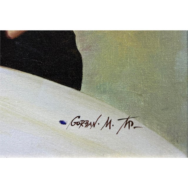 Giclee on canvas. Hand signed on front and verso by Michael Gorban. Hand numbered 5/99 on verso. Canvas is stretched....