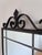 Art Deco Art Deco Black Wrought Iron Wall Mirror, Belgium, 1930s For Sale - Image 3 of 10