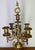 Metal Ornate Brass Candleholders, Set of 2 For Sale - Image 7 of 12