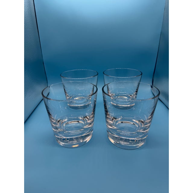 Contemporary Late 20th Century Baccarat Perfection Double Old Fashioned Tumblers - Set of 4 For Sale - Image 3 of 11