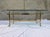 Mid-Century Modern Mid-Century Modern Brass Profile Glass Top Coffee Table Italy For Sale - Image 3 of 13