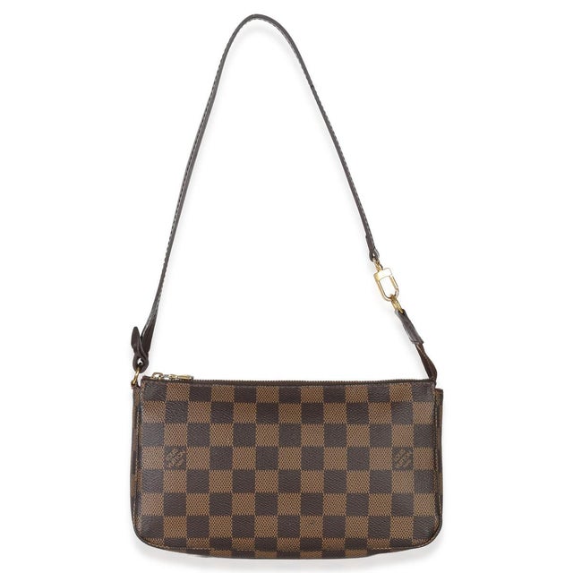 Textile Damier Ebene Canvas Pochette Accessoires NM For Sale - Image 7 of 8