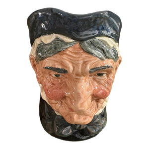 Vintage Royal Doulton "Granny" Porcelain Toby Character Jug Mug, 20th Century