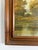 Mid 20th Century Mid-Century Signed Original Oil Painting on Canvas, Lake & Mountains 29x41 For Sale - Image 5 of 11