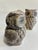 Mid 20th Century Vintage Ceramic Owl Salt and Pepper Shakers — A Pair For Sale - Image 5 of 10