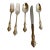 Vintage International Deep Silver Orleans Silverplate Flatware Set for 8 Usa 1964-1992 - 40 pcs For Sale