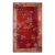 Grand Red-Raspebery Background in a Floral Desgin Antique Chinese Art Deco Rug For Sale