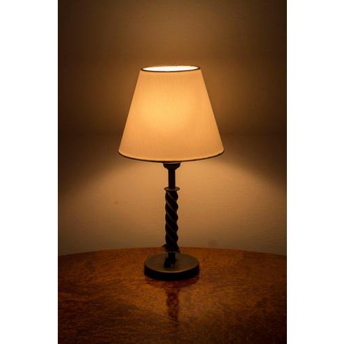 Swedish Modern Brass Table Lamp For Sale - Image 9 of 10