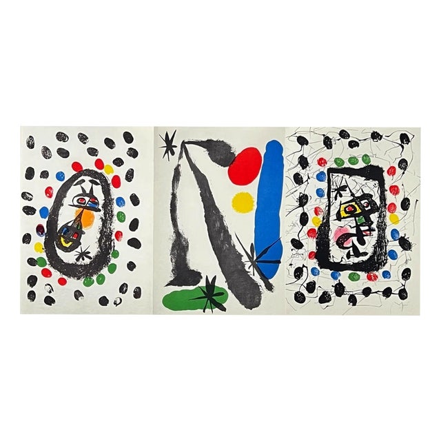 Joan Miró, Drawings and Lithographs from Papeles De Son Armadans, 1959, Lithograph For Sale
