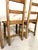 Antique Rustic Oak High Back Dining Chairs, 1900s, Set of 6 For Sale - Image 5 of 15