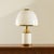 Mid-Century Modern Murano Glass and Brass Lamp, Italy 1980s by Romeo Rega for F. Fabbian For Sale - Image 3 of 11