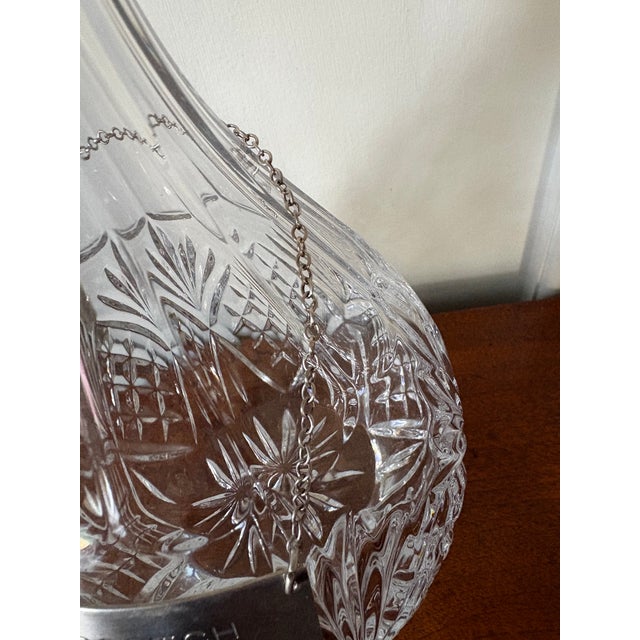 Mid-Century Modern Early 20th Century Sterling Silver "Scotch" Decanter Label For Sale - Image 3 of 3