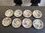 Antique Victorian Plates by Brownfield & Sons, 1880, Set of 8 For Sale - Image 17 of 17