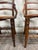 Antique Victorian Curved Ladder Back Hand Caned Armchairs - Pair For Sale In Kansas City - Image 6 of 11