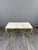 20th Century Gilt Bronze and Marble Coffee Table For Sale - Image 4 of 9