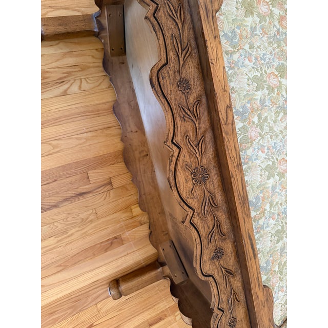 Wood 1960s Drexel Heritage Cabernet French Country Cofee Table For Sale - Image 7 of 7