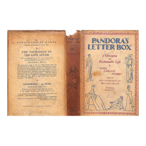 "Pandora's Letter Box: A Discourse on Fashionable Life" 1929 Moore, Doris Langley