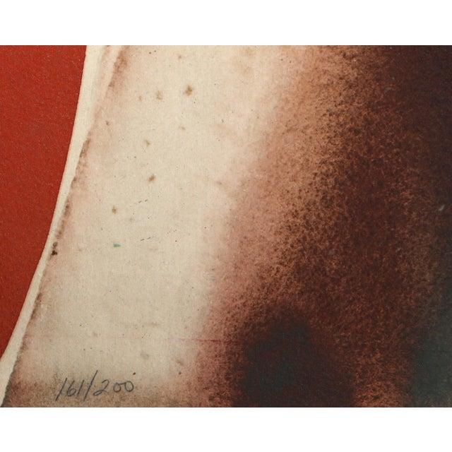 Abstract Spirit Coasas Viii, Lamar Briggs Lithograph For Sale - Image 3 of 3