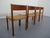 Teak & Papercord Dining Chairs by Poul M. Volther for Frem Røjle, Denmark, 1960s, Set of 4 For Sale - Image 9 of 18