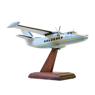 Vintage Desk Model Airplane, 1970s For Sale