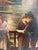 Antique 1913 Venetian/Italian School Canal Scene v. Campiniz Figures Landscape For Sale - Image 13 of 16