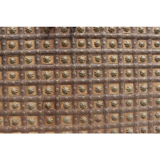 Vintage Indian Dowry Chest on Wheels, 1920s For Sale - Image 15 of 18