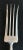 Mid 20th Century Mid 20th Century Bone Fork and Knife Set From England- 2 Pieces For Sale - Image 5 of 9