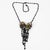 Victorian Jean Paul Gaultier Jeweled Chain Necklace With Victorian Pendant For Sale - Image 3 of 12