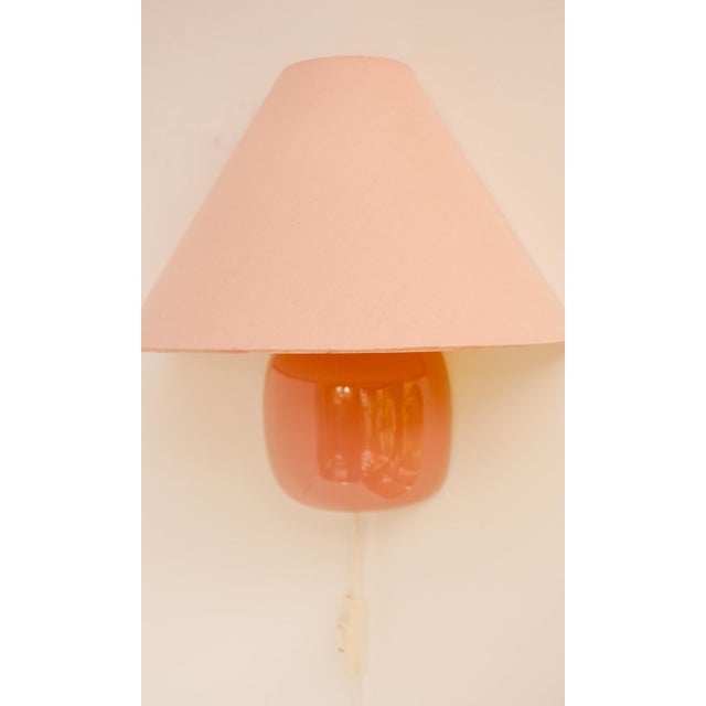 Vintage Scandinavian Wall Sconce in Pink from Ikea, 1980s For Sale - Image 13 of 17