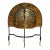 19th Century Dutch Brass & Wrought Iron Curfew Fireplace Hood | Antique Hearth Canopy | Hand-Forged Fire Screen For Sale