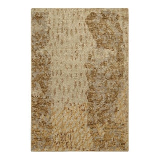 Rug & Kilim’s Oversized Leo Rug in Gold, 14x20 For Sale