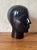 Vintage Black Ceramic Mannequin Display Head from Royal Crown Holland, 1970s For Sale - Image 6 of 8