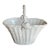 Vintage Italian Ceramic Basket For Sale