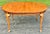 Queen Anne Habersham Oval Pine Queen Anne Extension Dining Table For Sale - Image 3 of 12