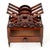 Regency Magazine Rack in Mahogany For Sale - Image 6 of 8