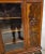 Early 20th Century Antique China Cabinet Chippendale in Walnut by Royal Furniture Co For Sale - Image 5 of 12