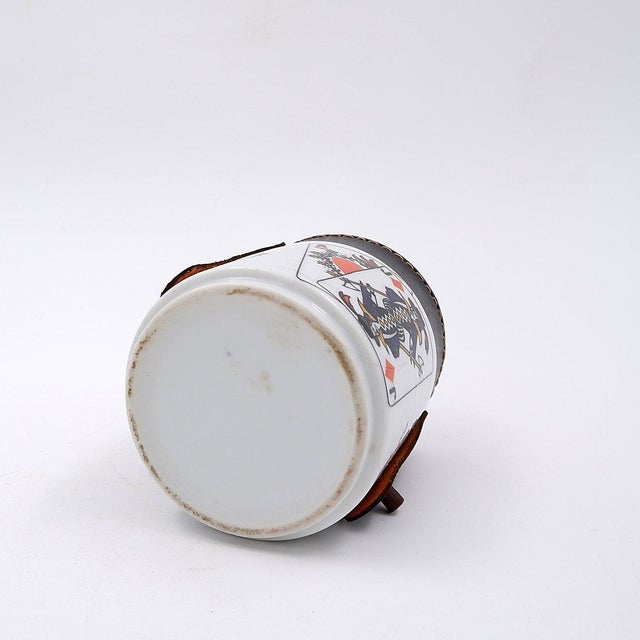 Collectible Porcelain Money Box by Helmout Krüger, Berlin, 1950-1960s For Sale - Image 11 of 13