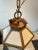 1940s Slag Glass Lantern For Sale - Image 4 of 8
