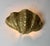 Hollywood Regency Hollywood Regency French Gilt Metal Clam Shell Wall Sconces, 1970, Set of 2 For Sale - Image 3 of 18