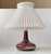 Mid-Century Oxblood Red Stoneware Table Lamp from Desiree & Le Klint, 1960s For Sale - Image 11 of 11
