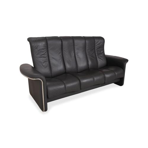 Modern Soul Three-Seater Sofa in Leather from Stressless For Sale - Image 3 of 18