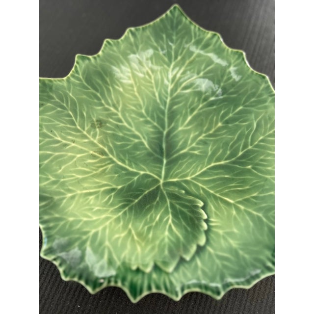 1990s 1990s William-Sonoma Leaf Plate Platter For Sale - Image 5 of 5
