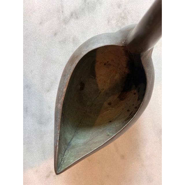 Antique Japanese Bronze Swan Planter Container For Sale - Image 10 of 11