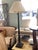 Aged Bronze Metal Doric Column Floor Lamp For Sale - Image 9 of 9