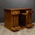 Antique Industrial Oak Architect's Desk With Integrated Swing-Out Stool c.1920 For Sale In San Francisco - Image 6 of 17