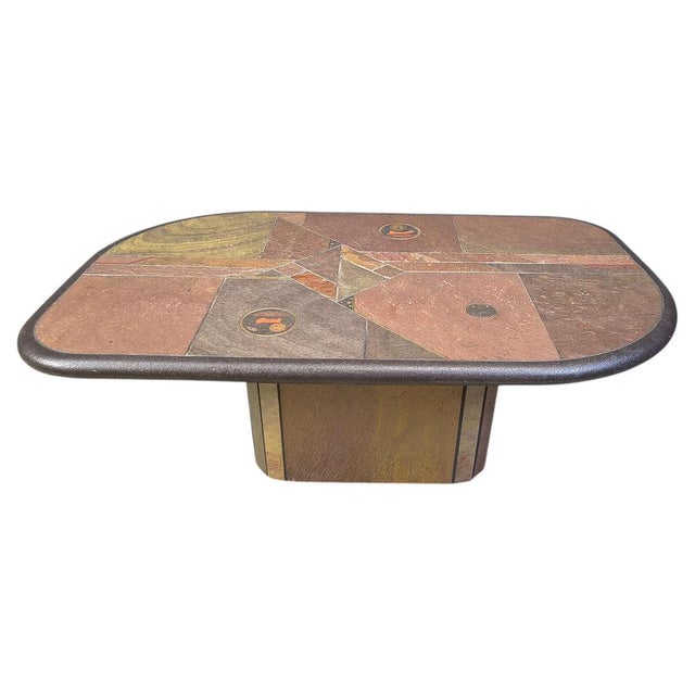 Coffee Table in the style of Paul Kingma, 1980s For Sale - Image 14 of 14