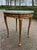 1860s French Louis XVI Gold Beech Marble Side Table For Sale - Image 13 of 13