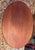 Vintage Oval Wood Pedestal Table For Sale In Saint Louis - Image 6 of 12